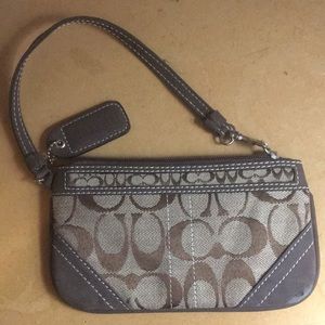 Coach wristlet